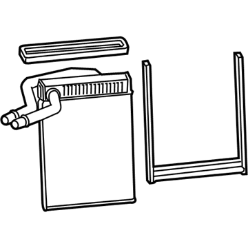 GM 84418888 Heater Core