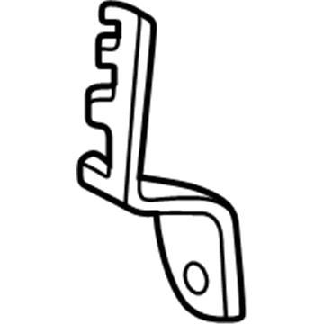 BMW 34-52-6-780-591 Left Abs/Bva Tube Bracket