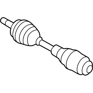 Kia 495003F700 Shaft Assembly-Drive, LH