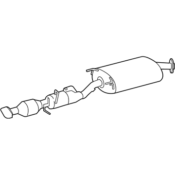 Lexus 17420-31650 Exhaust Pipe Assembly