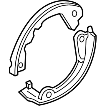 Ford FR3Z-2648-A Park Brake Shoes