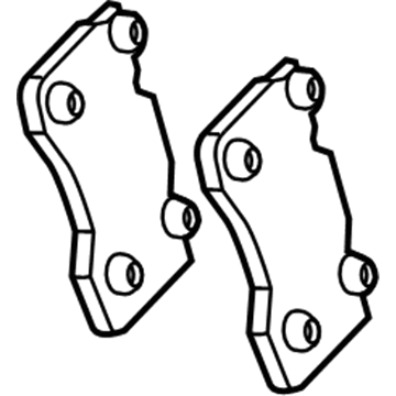 Ford KR3Z-2200-A Rear Pads