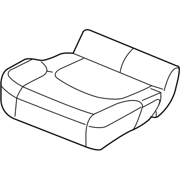 Nissan 87300-9BG0B Cushion Assembly - Front Seat