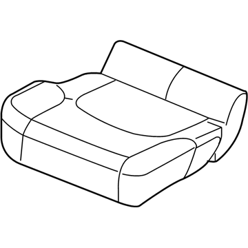 Nissan 87300-9BA1C Cushion Assembly - Front Seat