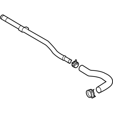 Kia 25414K4000 Hose Assembly-Radiator, U