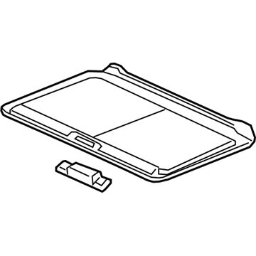 Nissan 91250-3TA1A Shade Assy-Sunroof