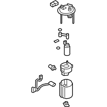 Hyundai 31110-B8500 Complete-Fuel Pump