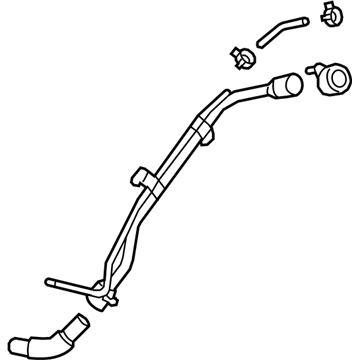 Hyundai 31030-B8500 Filler Neck & Hose Assembly