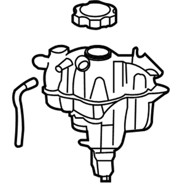 Ford 5L8Z-8A080-AA Reservoir