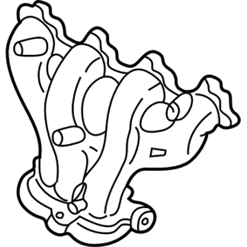 Honda 18000-P2P-A00 Manifold Assembly, Exhuast