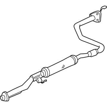 Honda 18220-S01-C81 Pipe B, Exhuast