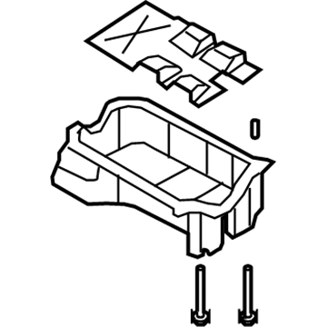 Kia 215203E003 Pan Assembly-Engine Oil