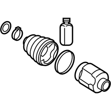 Kia 49535G5000 Joint Kit-Front Axle Differential