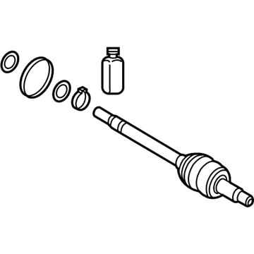 Kia 49526G5000 Joint & Shaft Kit-Front