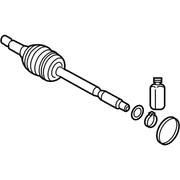 Kia 49527G5000 Joint & Shaft Kit-Front