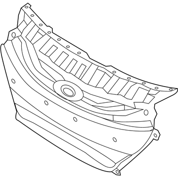 Hyundai 86351-A5000 Radiator Grille