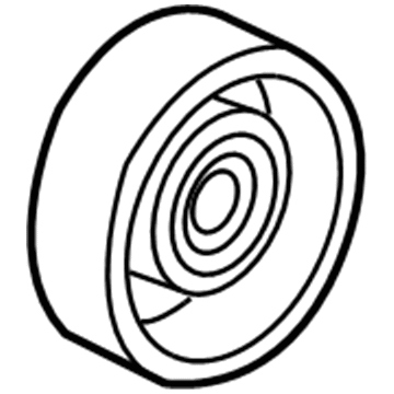 Honda 31190-RCA-A02 Pulley, Idler