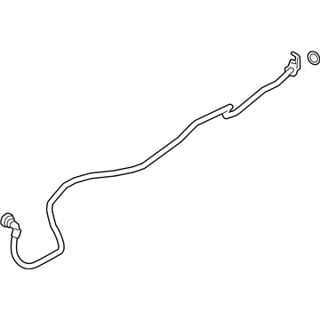 BMW 17-22-8-654-907 TRANSMISSION OIL COOLER LINE