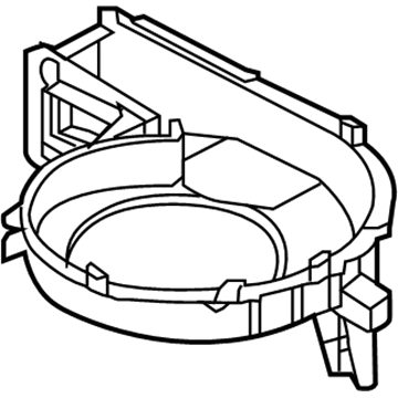 Kia 97112D5000 Case-Blower, Lower