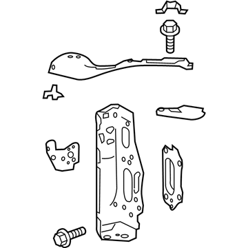 Lexus 53203-53908 Support Sub-Assembly, Ra