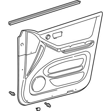 Toyota 67620-48161-B1 Door Trim Panel