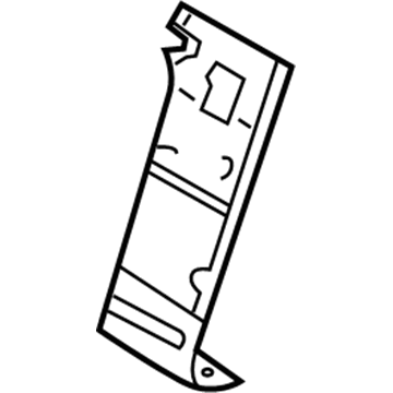 Lexus 71087-0E010-A0 Board Sub-Assy, Rear Seat Back