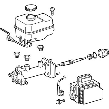 Toyota 47025-04210 Master Cylinder Assembly