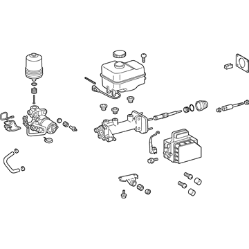 Toyota 47050-04180 Booster Assembly