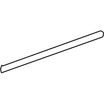 Mopar 55372139AI WEATHERSTRIP-Rear Door Belt Outer