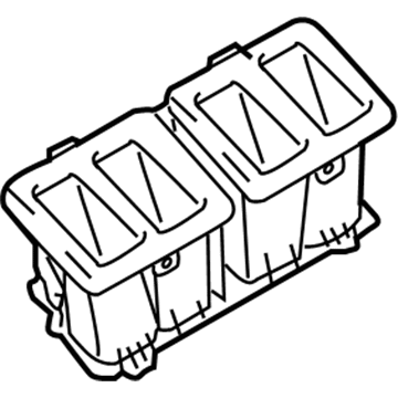 Infiniti 27866-1BA0A Adaptor-Center VENTILATOR