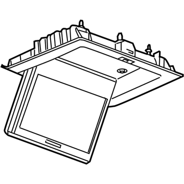 GM 84304829 Display Asm-Video *Light Cashmerer