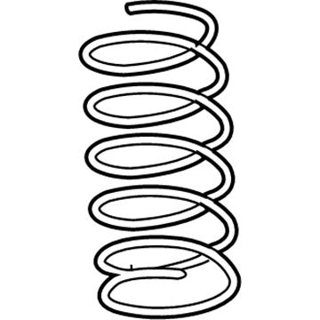 Nissan 54010-ZY80A Spring-Front