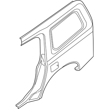 Infiniti 78101-7S630 Fender-Rear, LH