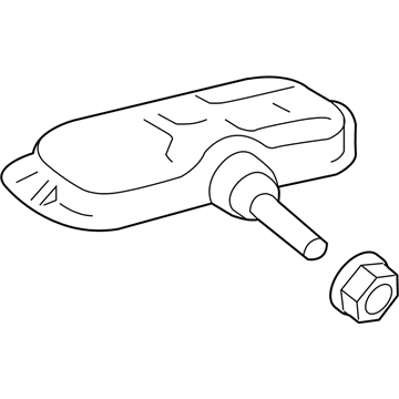 Lexus 42607-53020 Tire Valve Sub-Assembly