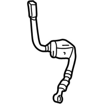 Acura 01464-S84-A01 Hose Set, Right Front Brake