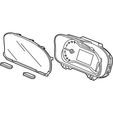 Honda 78100-TG8-A26 Meter Assembly, Combination