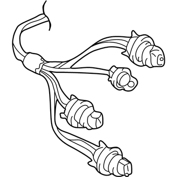 Toyota 81555-47020 Socket & Wire