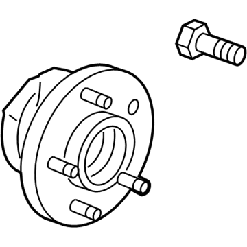 GM 22859843 Hub & Bearing