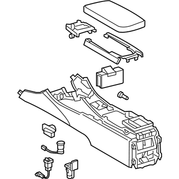 Lexus 58810-53290-C8 Box Assembly, Console