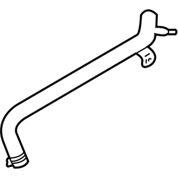 GM 91177112 Radiator Outlet Pipe