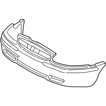 GM 12369156 Front Bumper-Cover