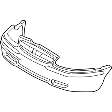 GM 12335657 Bumper Cover