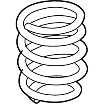 Kia 553302J100 Rear Springs