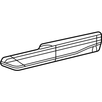 Mopar 6UB561D4AB ARMREST-REAR DOOR TRIM