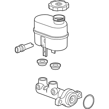 GM 84543716 Master Cylinder