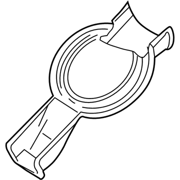 BMW 61-35-8-371-931 Bottom Part Of Cable Guide