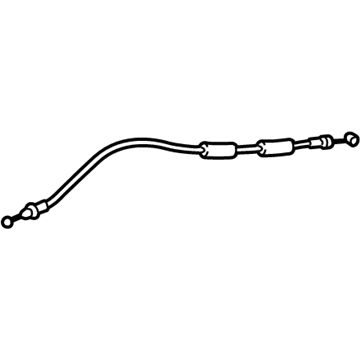 Lexus 69770-76010 Cable Assembly, Rear Door