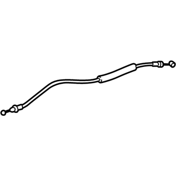 Lexus 69730-76010 Cable Assembly, Rear Door
