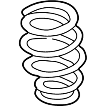 Mopar 4895296AA Front Coil Spring