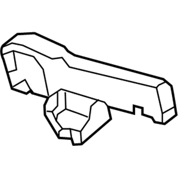 Infiniti 80610-5DM2A Bracket-Outside Handle, RH